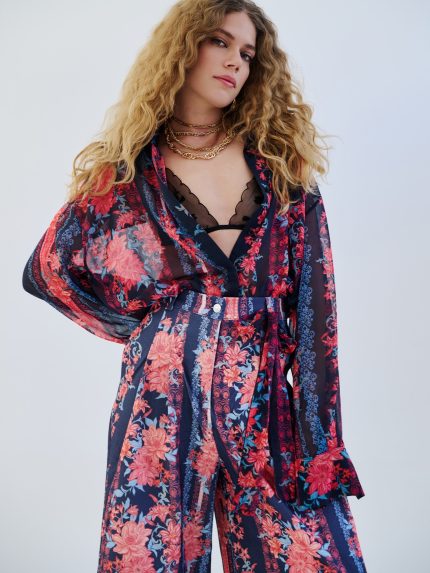 Denise Oversized Shirt – Print
