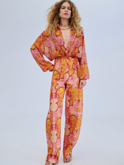 Sunsway Denim Pants – Print