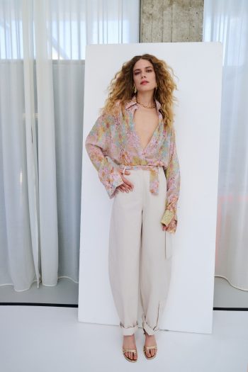 Sunpulse Oversized Shirt – Print - Image 2