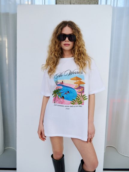 Heatloom Oversized T-shirt – White