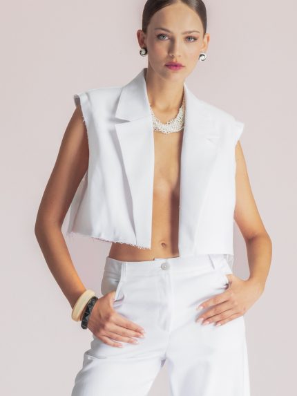 Grace Vest – White