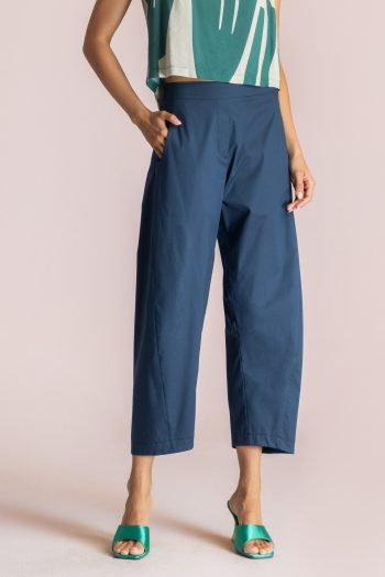 Slouchy Pants – Navy Blue