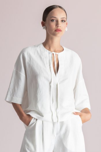 Valeria Tunic – Ecru