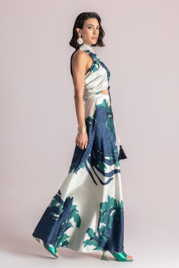 August Wrap Top – Print - Image 3