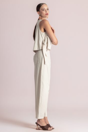 Dimitra Pants – Ecru - Image 2