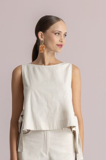 Dimitra Top – Ecru