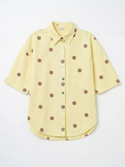 Frankie Dot Shirt – Yellow