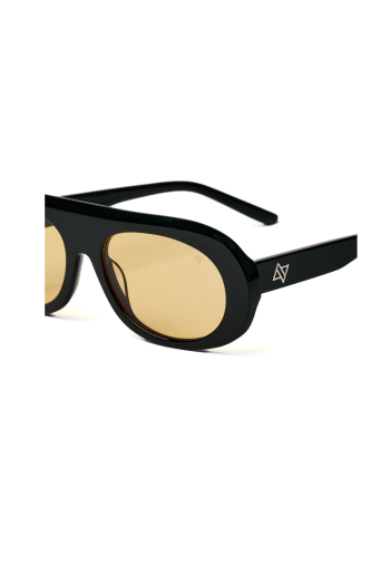 Lexi Sunglasses – Black/Orange - Image 3
