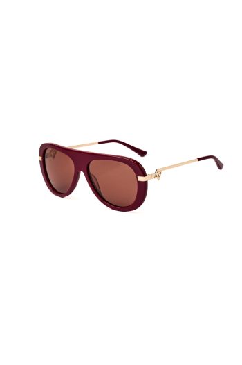 Alexia Sunglasses – Burgundy - Image 3