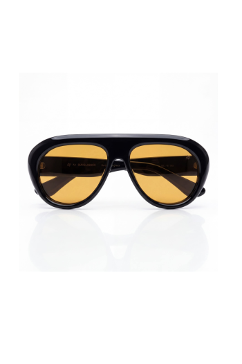 Lyra Sunglasses – Black/Orange - Image 2