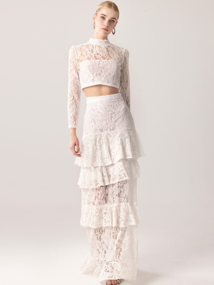 Eirys Skirt – White