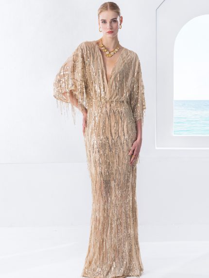 Glowen Dress – Nude