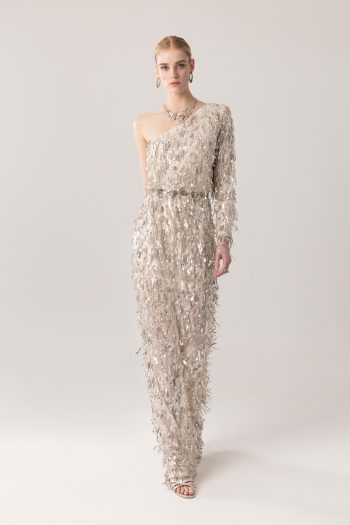 Aegea Dress – Silver