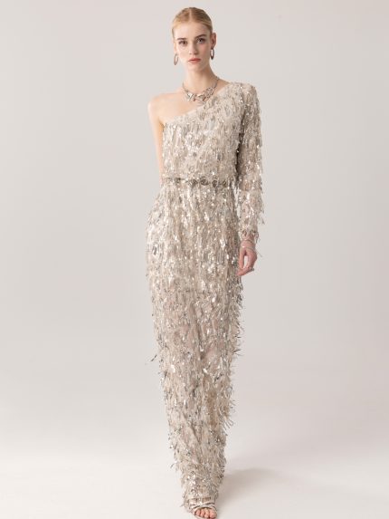 Aegea Dress – Silver