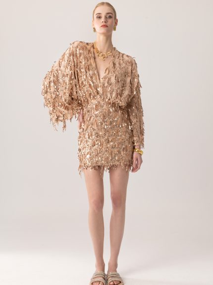 Kathy Dress – Rose Gold