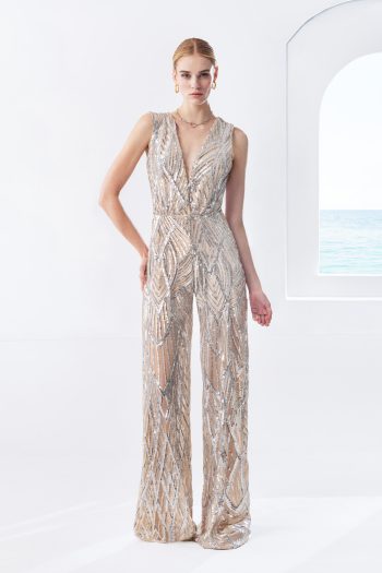 Lilu Jumpsuit – Silver