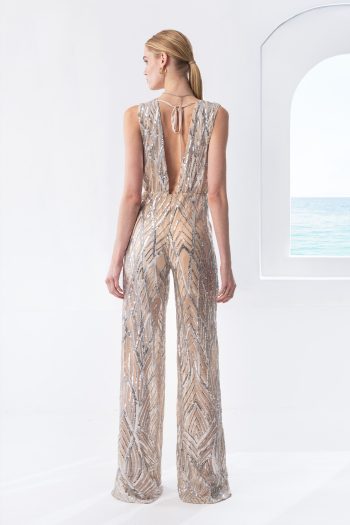 Lilu Jumpsuit – Silver - Image 2