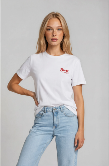Paris T-shirt – White - Image 2