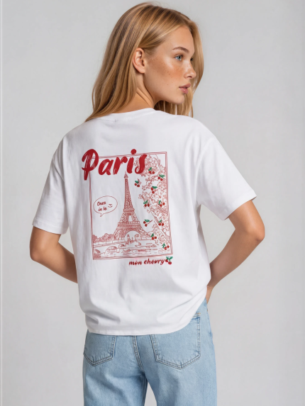 Paris T-shirt – White