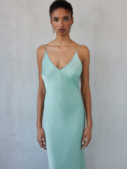 Luisa Dress – Soft Mint