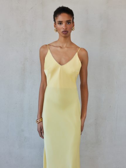 Luisa Dress – Butter Yellow