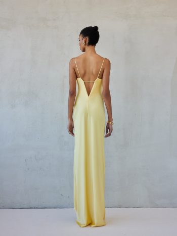 Luisa Dress – Butter Yellow - Image 4