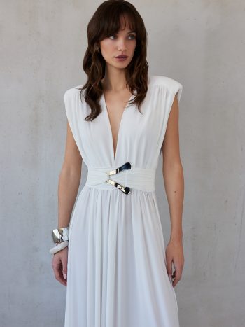 Anabelle Dress – Off White - Image 3