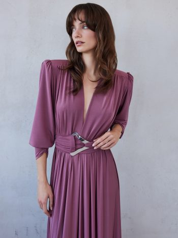 Carla Dress – Dusty Pink