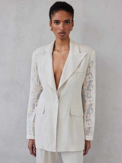 Jacqueline Blazer – Beige