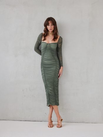 Juliette Dress – Khaki