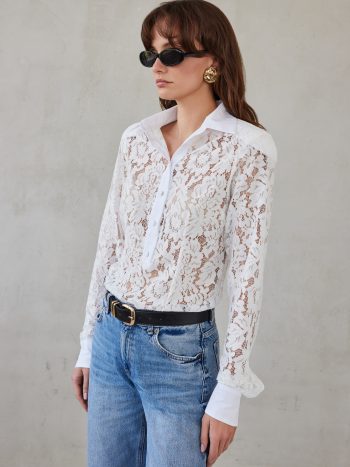 Ariadne Polo Shirt – White - Image 2