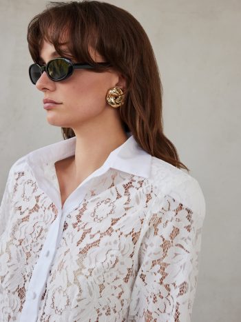 Ariadne Polo Shirt – White - Image 3