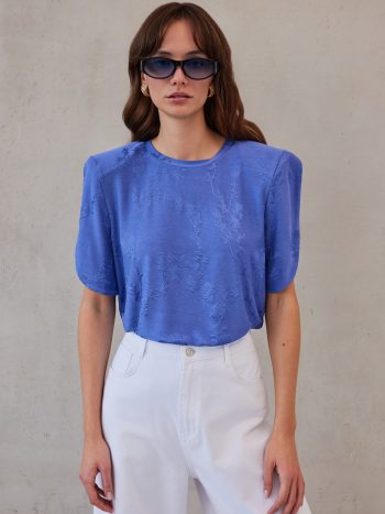 Evelyn T-shirt – Indigo