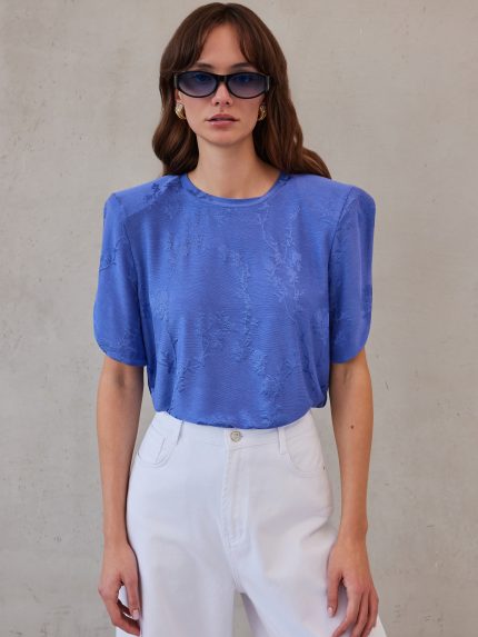 Evelyn T-shirt – Indigo