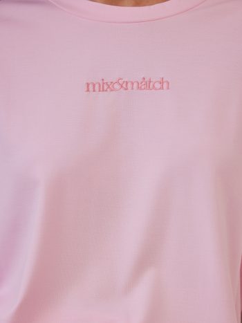 Mia T-shirt – Blossom Pink - Image 3