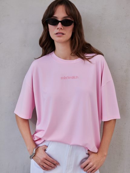 Mia T-shirt – Blossom Pink
