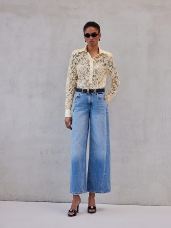 Ariadne Polo Shirt – Butter Yellow - Image 3