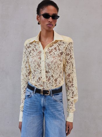 Ariadne Polo Shirt – Butter Yellow