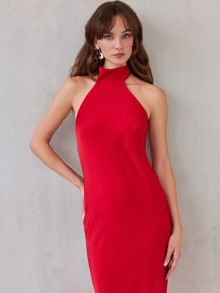 Kyma Dress – Passion Red