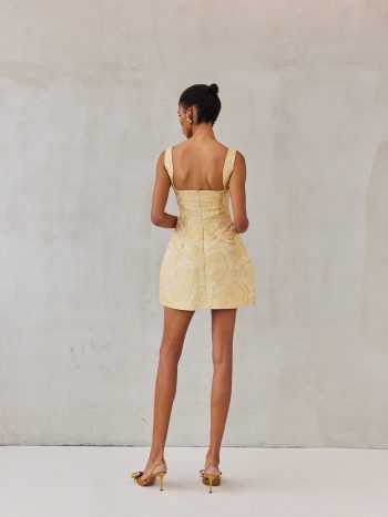 Loretta Dress – Yellow Pastel - Image 3