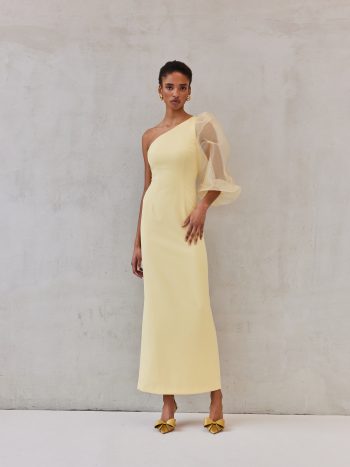 Elodie Dress – Butter Yellow