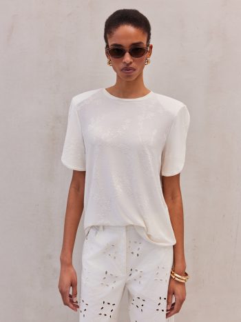 Evelyn T-shirt – Ivory
