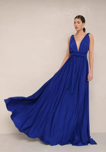 Crystal Dress – Royal Blue
