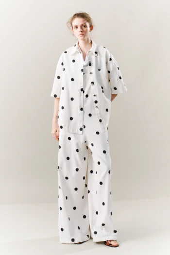 Frankie Dot Shirt – White - Image 2