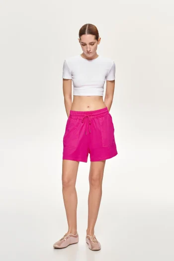 Cotton Crop T-shirt – White - Image 2