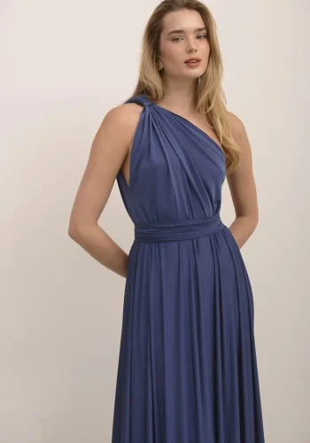 Artemis Dress – Indigo - Image 3